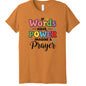 If Words Have Power, Imagine a Prayer Youth Christian T-shirt - ClaimedbyGodDesigns