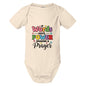 If Words Have Power Imagine A Prayer Christian Baby Jumpsuit - ClaimedbyGodDesigns