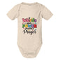 If Words Have Power Imagine A Prayer Christian Baby Jumpsuit - ClaimedbyGodDesigns