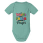If Words Have Power Imagine A Prayer Christian Baby Jumpsuit - ClaimedbyGodDesigns