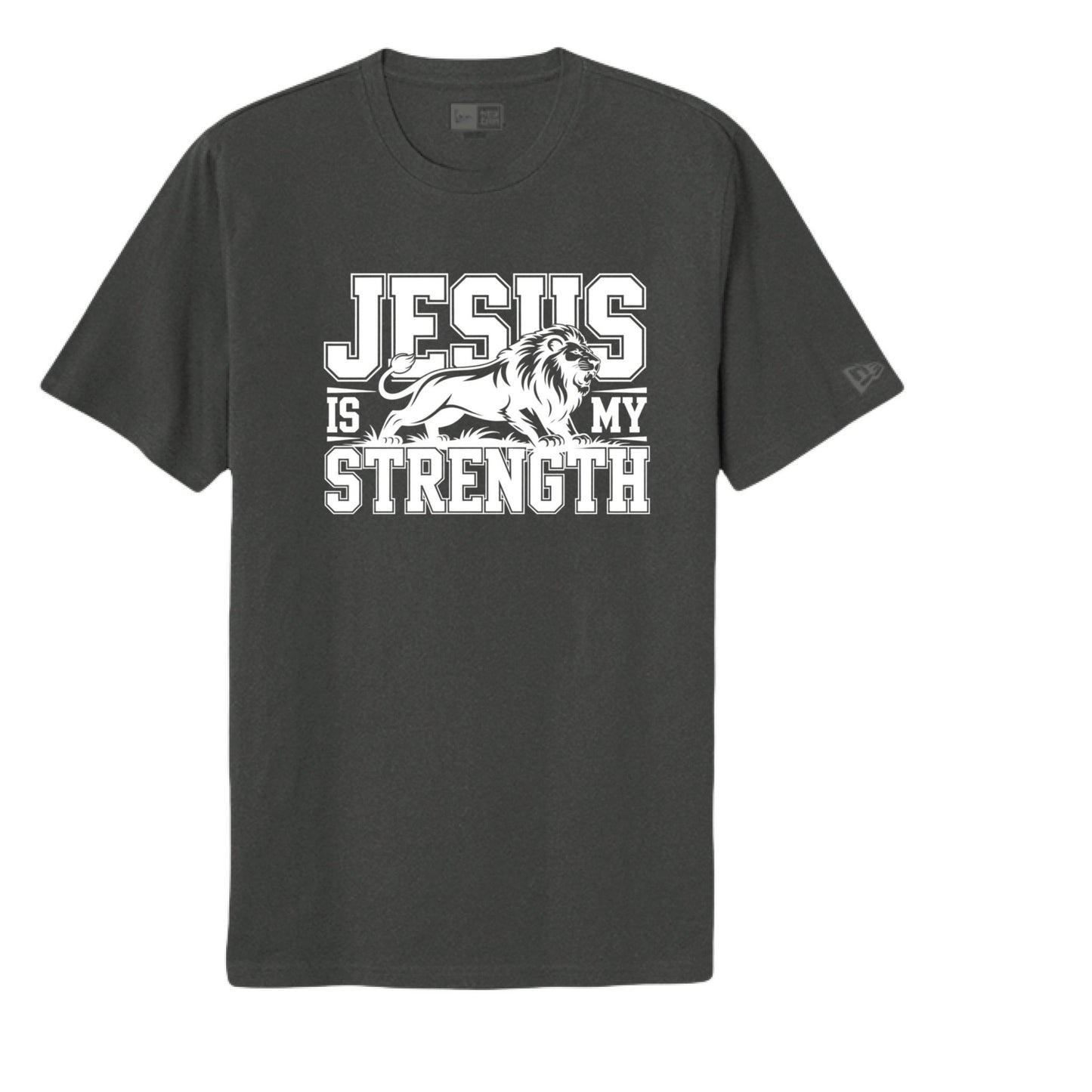He Is My Strength Men's Christian T-shirt - ClaimedbyGodDesigns