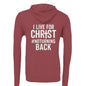 I Live For Him Unisex Christian Fleece Full - zip Hooded Sweatshirt - ClaimedbyGodDesigns