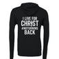 I Live For Him Unisex Christian Fleece Full - zip Hooded Sweatshirt - ClaimedbyGodDesigns