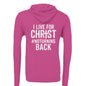 I Live For Him Unisex Christian Fleece Full - zip Hooded Sweatshirt - ClaimedbyGodDesigns