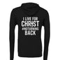I Live For Him Unisex Christian Fleece Full - zip Hooded Sweatshirt - ClaimedbyGodDesigns