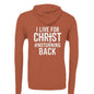 I Live For Him Unisex Christian Fleece Full - zip Hooded Sweatshirt - ClaimedbyGodDesigns