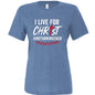 I Live For Him Women's Christian T-shirt - ClaimedbyGodDesigns