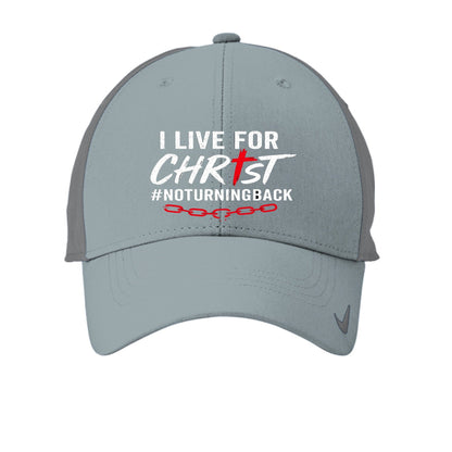 I Live For Him Adult Christian Hat - ClaimedbyGodDesigns