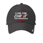I Live For Him Adult Christian Hat - ClaimedbyGodDesigns