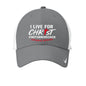 I Live For Him Adult Christian Hat - ClaimedbyGodDesigns