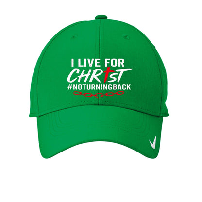 I Live For Him Adult Christian Hat - ClaimedbyGodDesigns