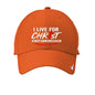 I Live For Him Adult Christian Hat - ClaimedbyGodDesigns
