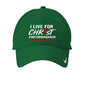 I Live For Him Adult Christian Hat - ClaimedbyGodDesigns