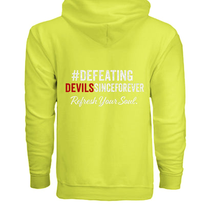 Refresh Your Soul Unisex Christian Full - zip Hooded Sweatshirt - ClaimedbyGodDesigns