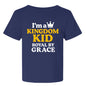 I'm A Kingdom Kid Royal by Grace Baby Christian T-shirt - ClaimedbyGodDesigns
