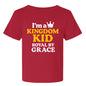 I'm A Kingdom Kid Royal by Grace Baby Christian T-shirt - ClaimedbyGodDesigns