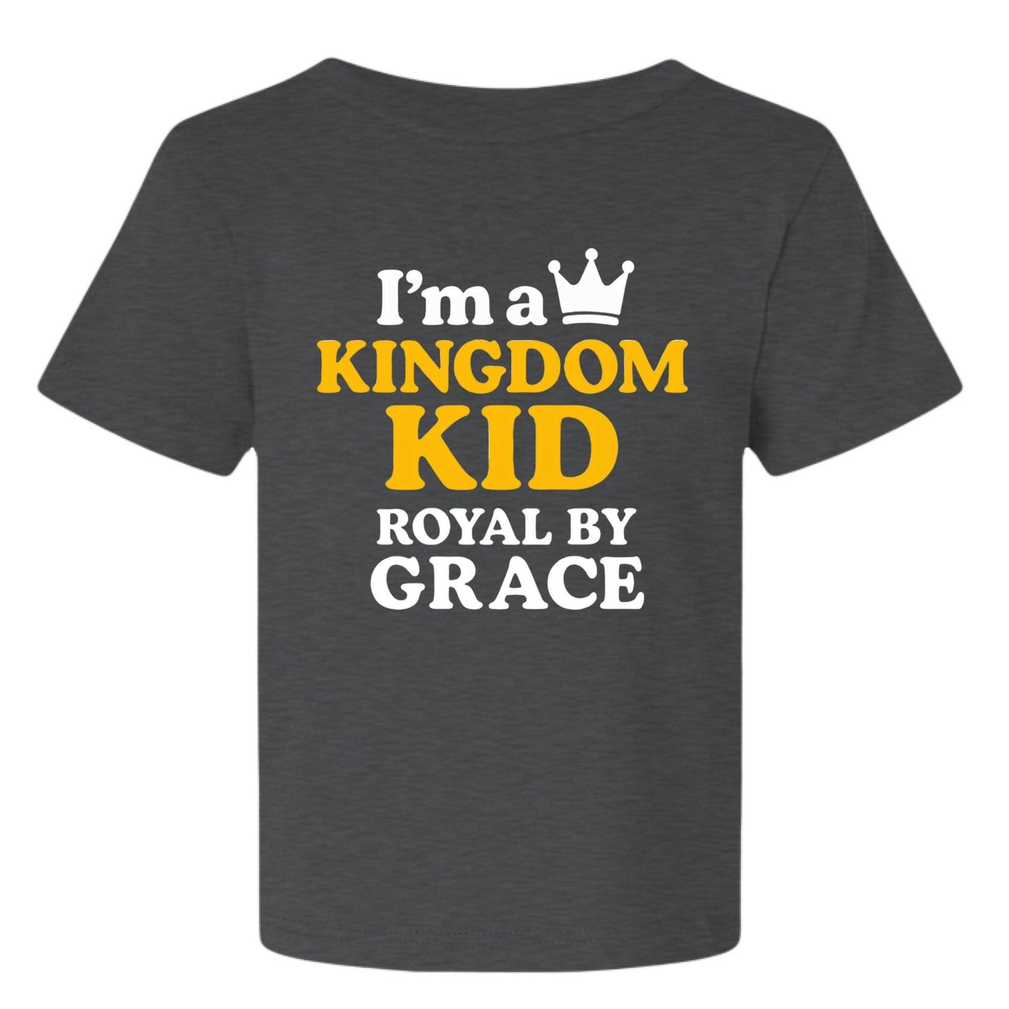 I'm A Kingdom Kid Royal by Grace Baby Christian T-shirt - ClaimedbyGodDesigns