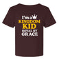 I'm A Kingdom Kid Royal by Grace Baby Christian T-shirt - ClaimedbyGodDesigns