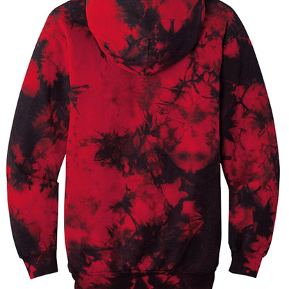 I'm Only Talking To Him Today Unisex Christian Tie - Dye Pullover Hooded Sweatshirt - ClaimedbyGodDesigns