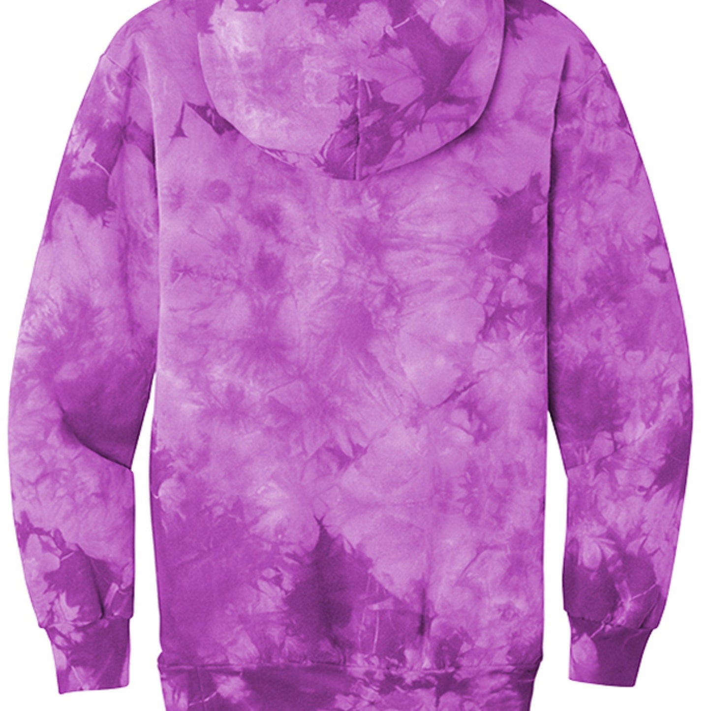 I'm Only Talking To Him Today Unisex Christian Tie - Dye Pullover Hooded Sweatshirt - ClaimedbyGodDesigns