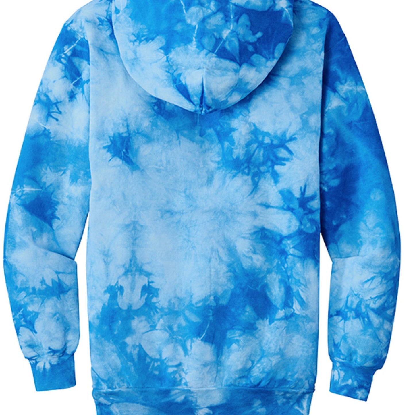 I'm Only Talking To Him Today Unisex Christian Tie - Dye Pullover Hooded Sweatshirt - ClaimedbyGodDesigns