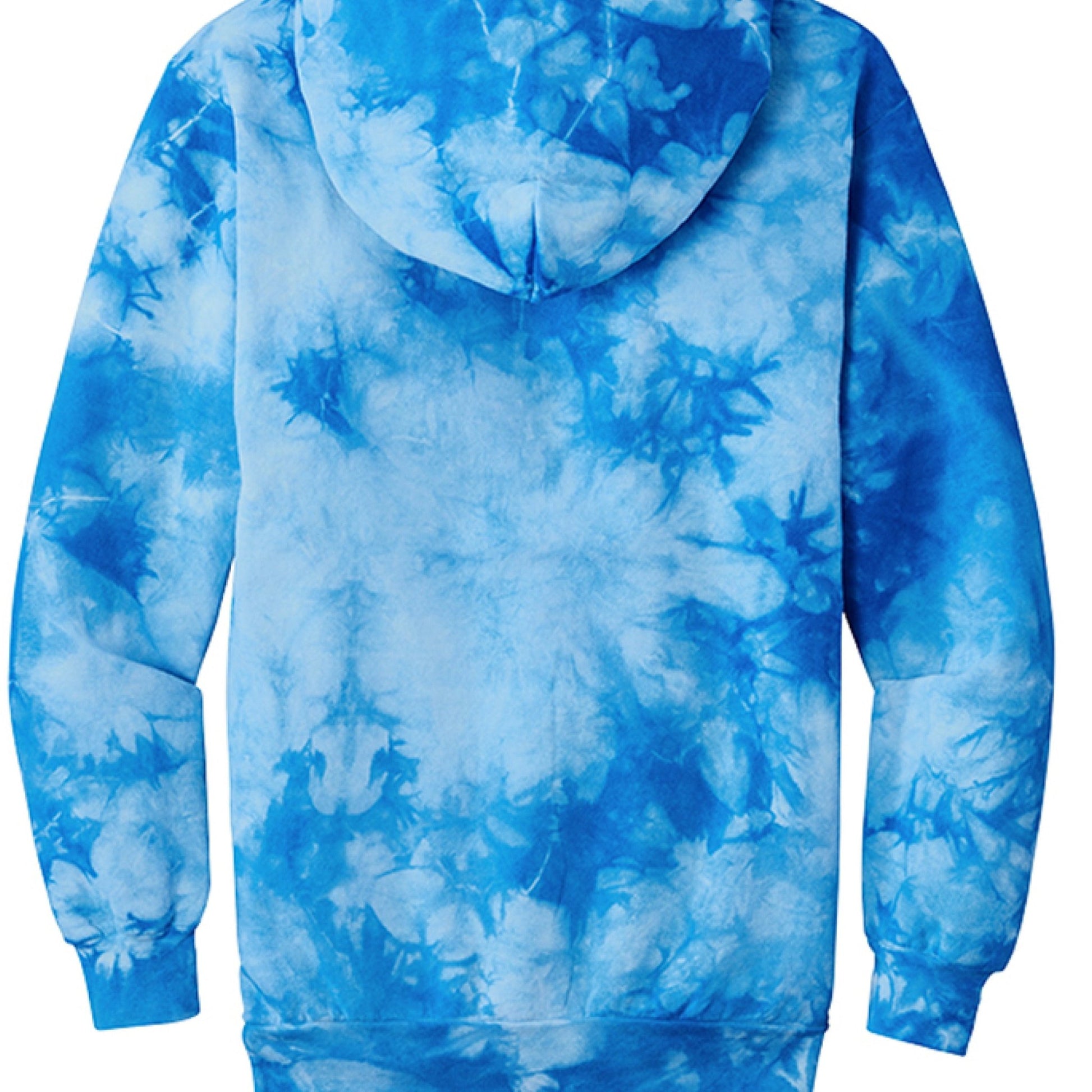 I'm Only Talking To Him Today Unisex Christian Tie - Dye Pullover Hooded Sweatshirt - ClaimedbyGodDesigns