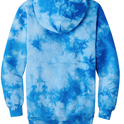 I'm Only Talking To Him Today Unisex Christian Tie - Dye Pullover Hooded Sweatshirt - ClaimedbyGodDesigns