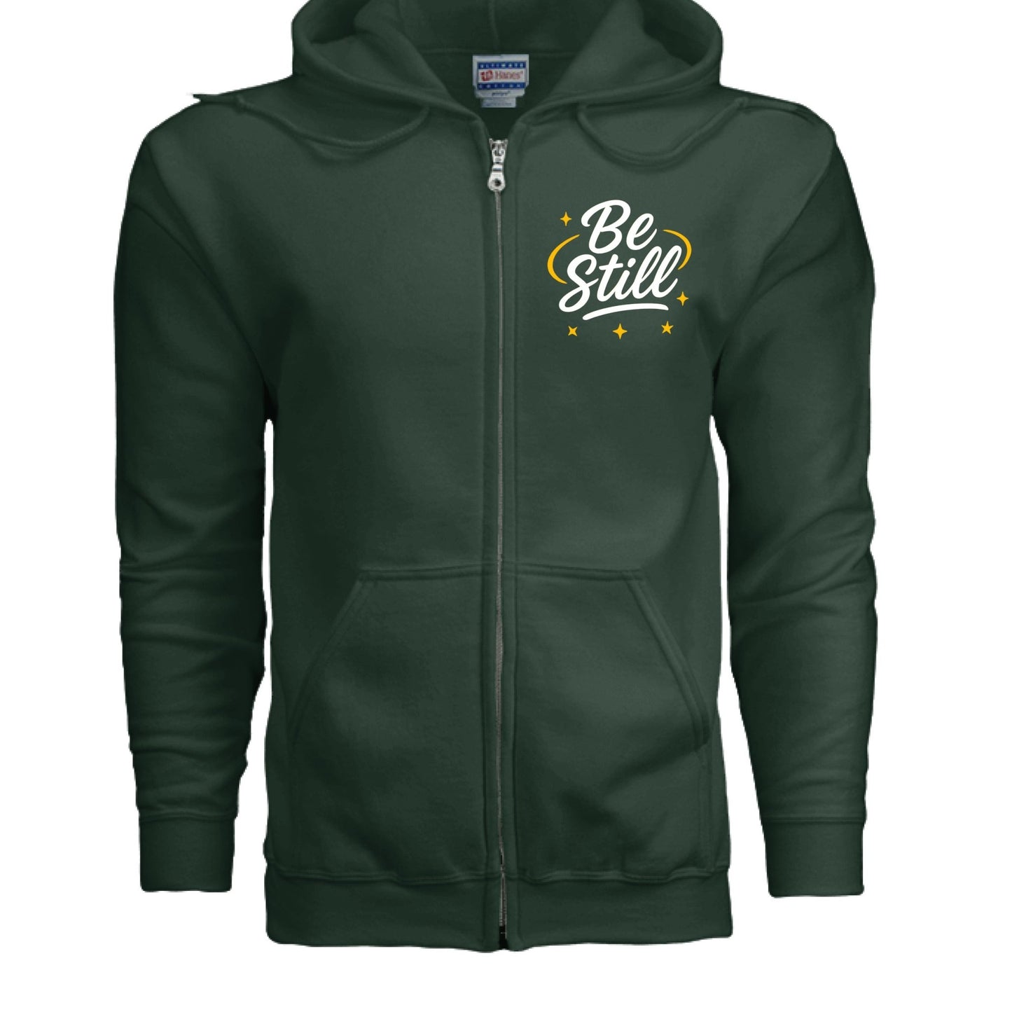 He Will Fight For You Unisex Christian Full - zip Hooded Sweatshirt - ClaimedbyGodDesigns