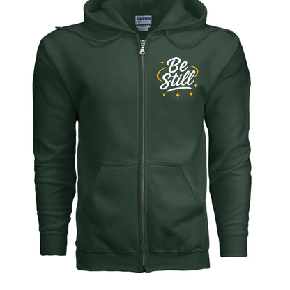 He Will Fight For You Unisex Christian Full - zip Hooded Sweatshirt - ClaimedbyGodDesigns