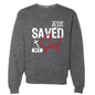 He Saved My Soul Unisex Pullover Sweatshirt - ClaimedbyGodDesigns