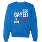 He Saved My Soul Unisex Pullover Sweatshirt - ClaimedbyGodDesigns