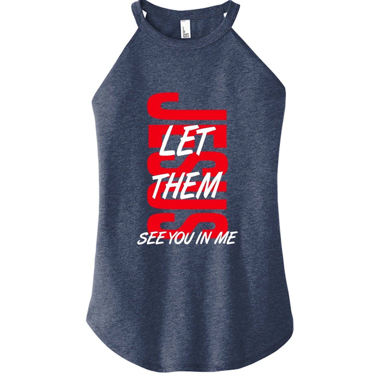 Let Them See You In Me Women's Christian Tank Top - ClaimedbyGodDesigns