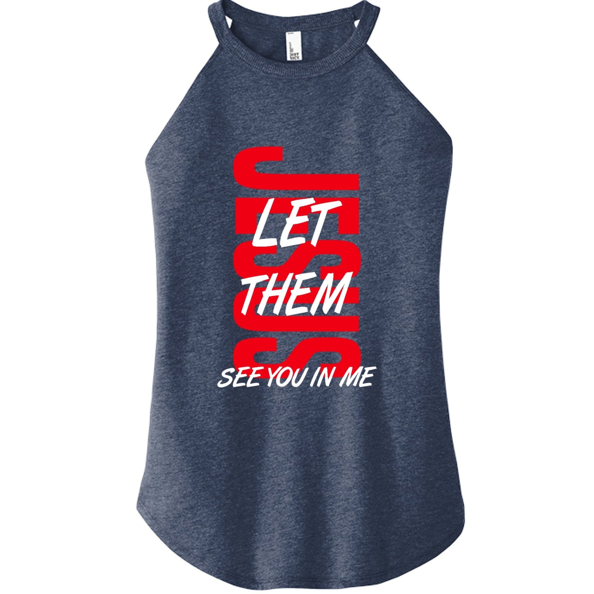 Let Them See You In Me Women's Christian Tank Top - ClaimedbyGodDesigns