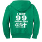 I Got 99 Problems Funny Youth Christian Full - Zip Hooded Sweatshirt - ClaimedbyGodDesigns