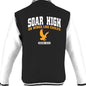 Soar High Men’s Christian Heavyweight Letterman Jacket - ClaimedbyGodDesigns