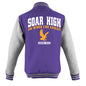Soar High Men’s Christian Heavyweight Letterman Jacket - ClaimedbyGodDesigns