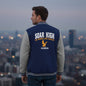 Soar High Men’s Christian Heavyweight Letterman Jacket - ClaimedbyGodDesigns