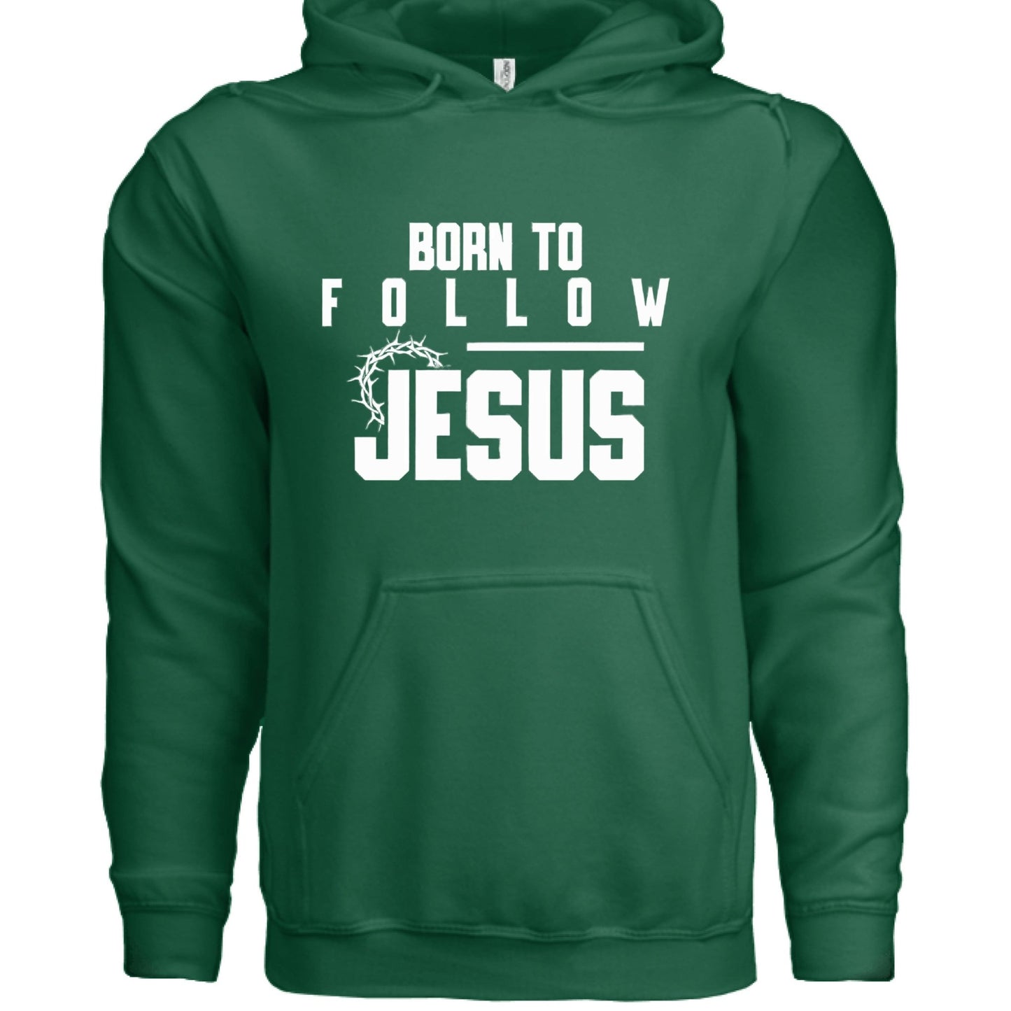 Born to Follow – Unisex Hooded Sweatshirt for Purpose - Driven Style - ClaimedbyGodDesigns