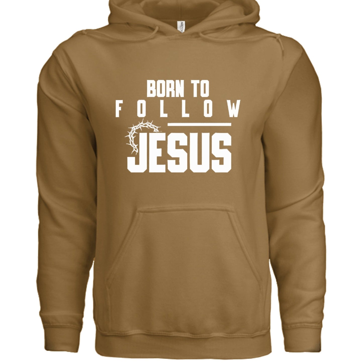 Born to Follow – Unisex Hooded Sweatshirt for Purpose - Driven Style - ClaimedbyGodDesigns