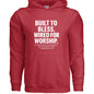 Wired For Worship Unisex Christian Pullover Hooded Sweatshirt - ClaimedbyGodDesigns