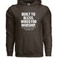 Wired For Worship Unisex Christian Pullover Hooded Sweatshirt - ClaimedbyGodDesigns