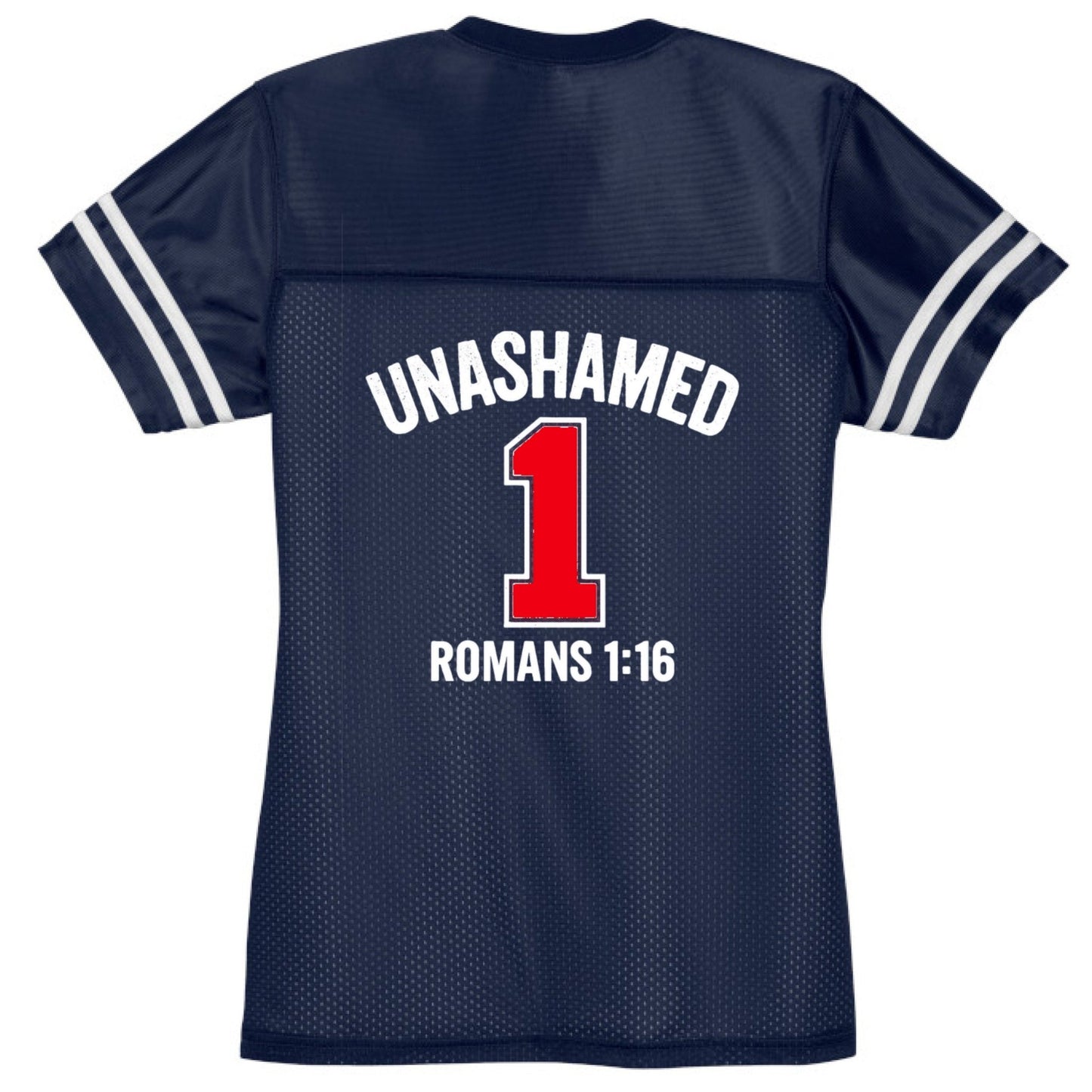Unashamed Women's Christian Jersey - ClaimedbyGodDesigns