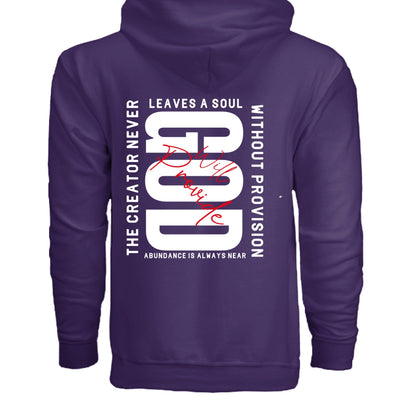 He Will Provide Unisex Full - zip Hooded Sweatshirt - ClaimedbyGodDesigns