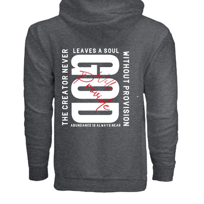 He Will Provide Unisex Full - zip Hooded Sweatshirt - ClaimedbyGodDesigns