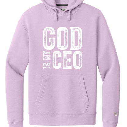 He Is My Ceo Unisex Christian Pullover Hooded Sweatshirt - ClaimedbyGodDesigns