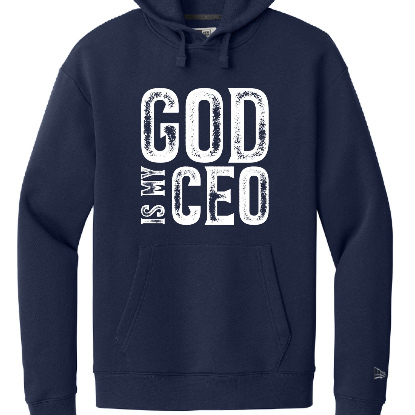 He Is My Ceo Unisex Christian Pullover Hooded Sweatshirt - ClaimedbyGodDesigns