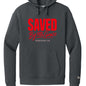 Saved By His Grace Unisex Christian Pullover Hooded Sweatshirt - ClaimedbyGodDesigns