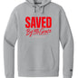Saved By His Grace Unisex Christian Pullover Hooded Sweatshirt - ClaimedbyGodDesigns