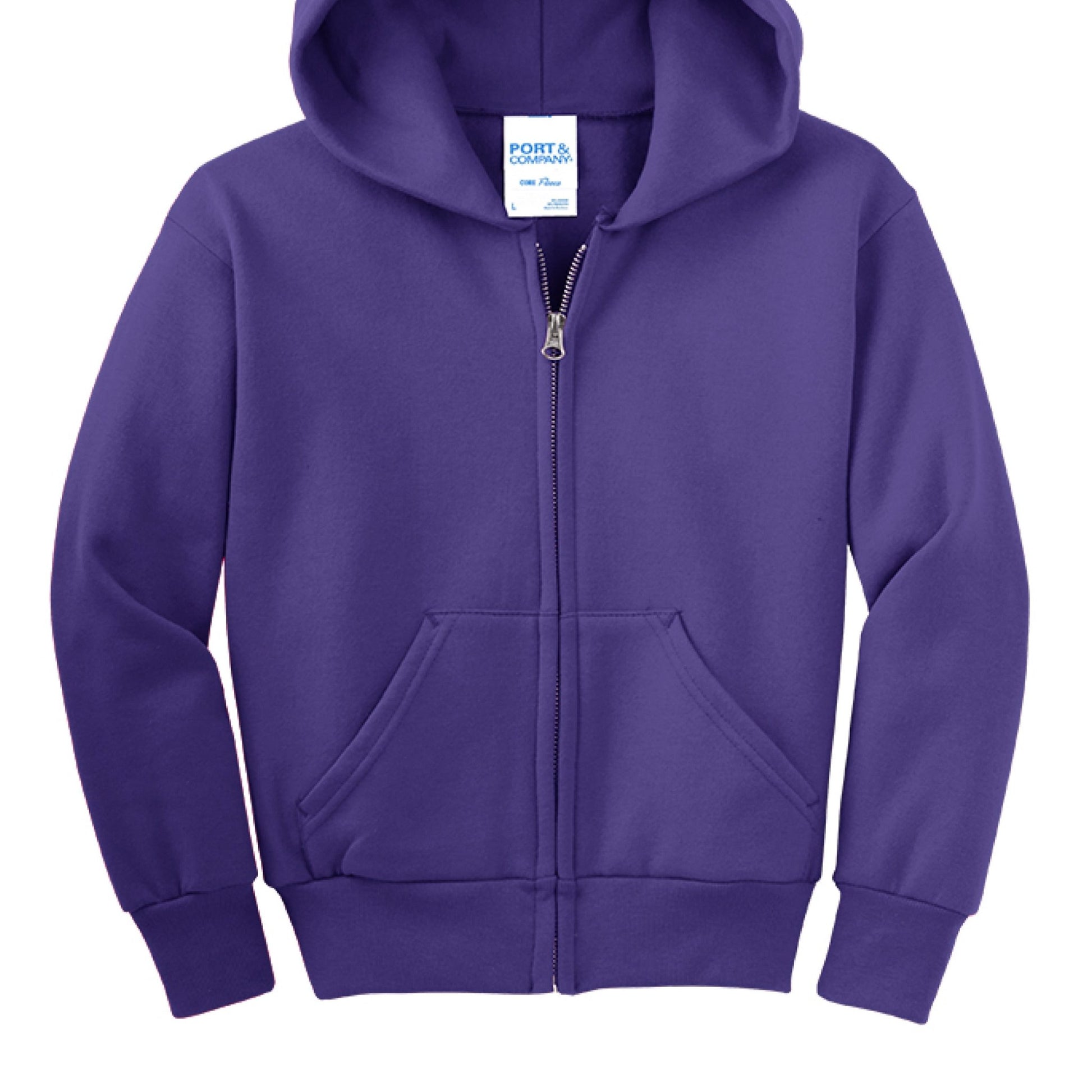 Faith has no borders Youth Christian Full - Zip Hooded Sweatshirt - ClaimedbyGodDesigns