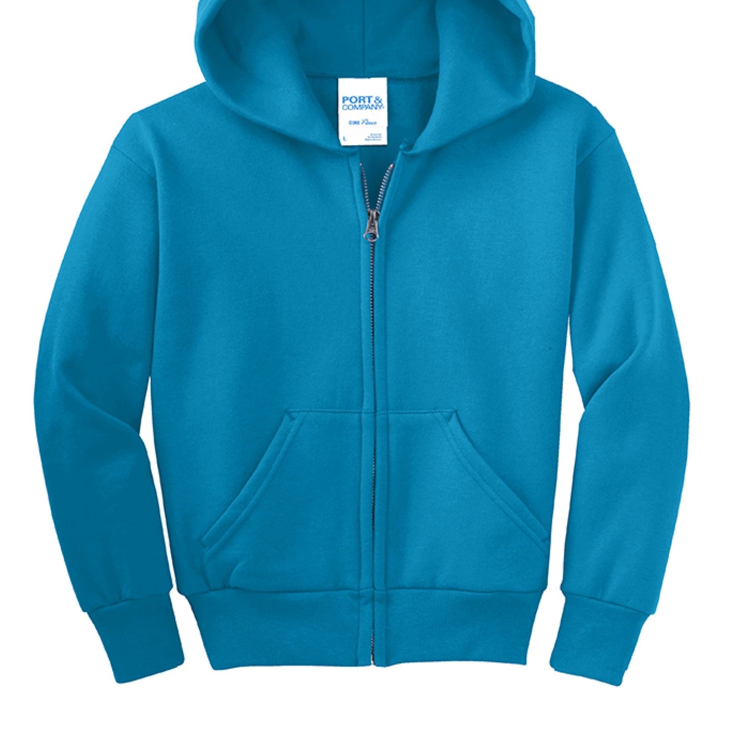 Faith has no borders Youth Christian Full - Zip Hooded Sweatshirt - ClaimedbyGodDesigns